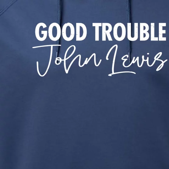 John Lewis Signature Tribute Good Trouble Performance Fleece Hoodie