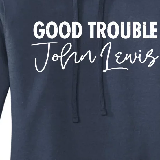 John Lewis Signature Tribute Good Trouble Women's Pullover Hoodie