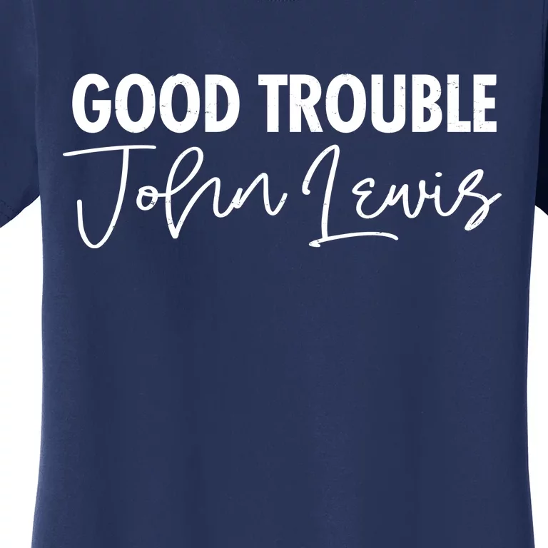 John Lewis Signature Tribute Good Trouble Women's T-Shirt