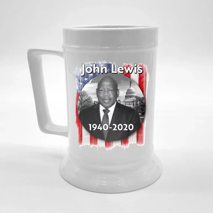 John Lewis Tribute Front & Back Beer Stein