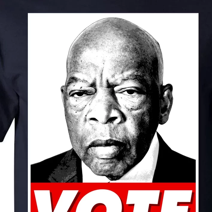 John Lewis Tribute Vote Poster Tall T-Shirt