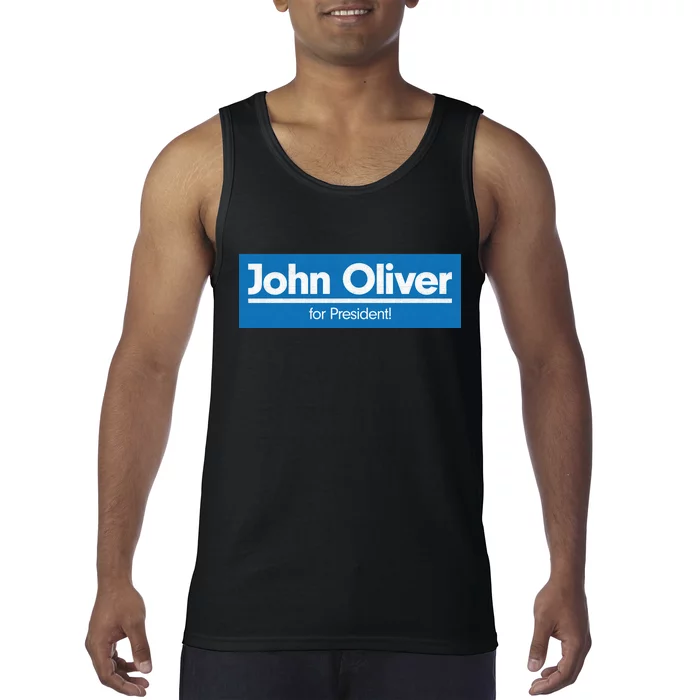 John Oliver For President Tank Top