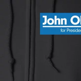 John Oliver For President Full Zip Hoodie