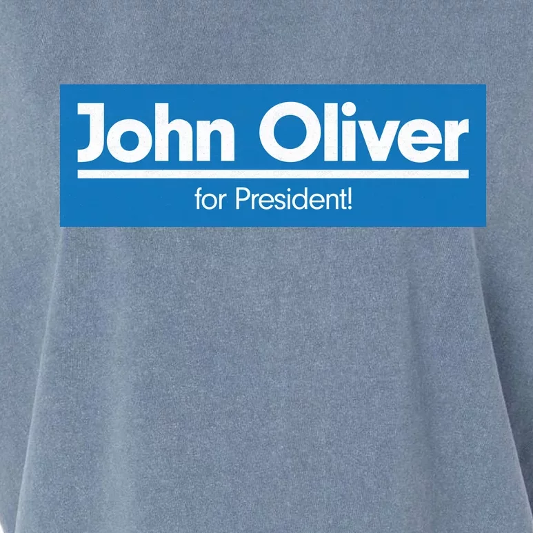 John Oliver For President Garment-Dyed Women's Muscle Tee