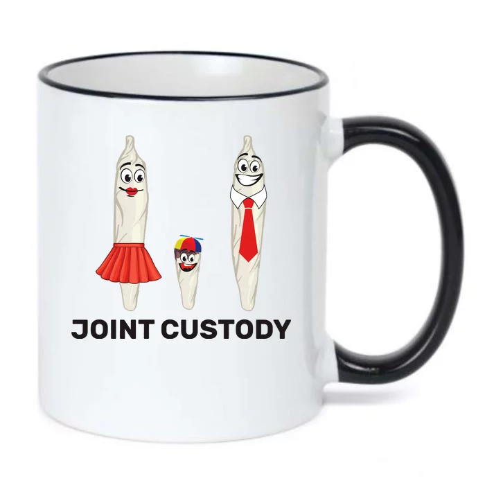 Joint Custody Black Color Changing Mug