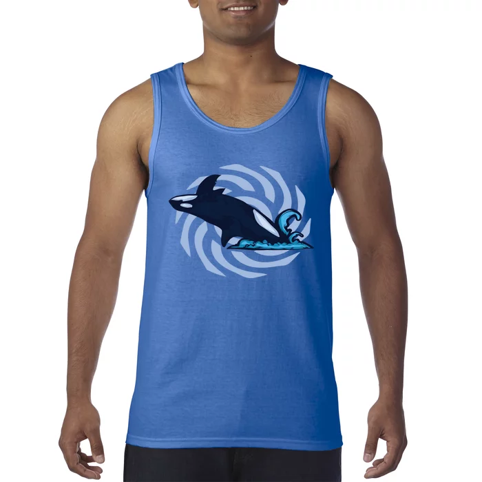 Jumping Orca Killer Whale Gift Save The Whales Gift Tank Top