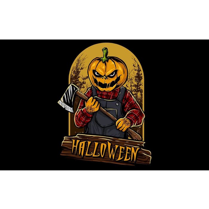 Jack O Lantern Reaper Pumpkin Bumper Sticker