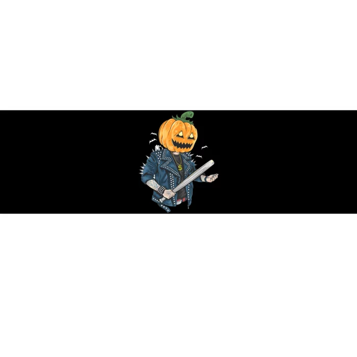 Jack O Lantern Gangster Gang Bumper Sticker