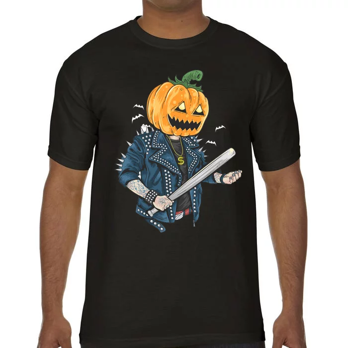 Jack O Lantern Gangster Gang Comfort Colors T-Shirt