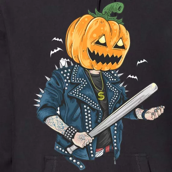 Jack O Lantern Gangster Gang Premium Hoodie