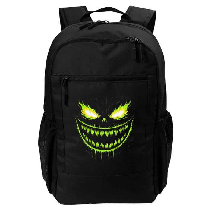 Jack O Lantern Scary Pumpkin Halloween Gift Daily Commute Backpack