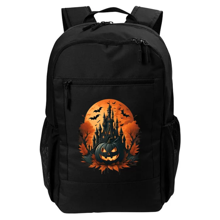 Jack O Lantern Face | Halloween Pumpkin | Spooky Daily Commute Backpack