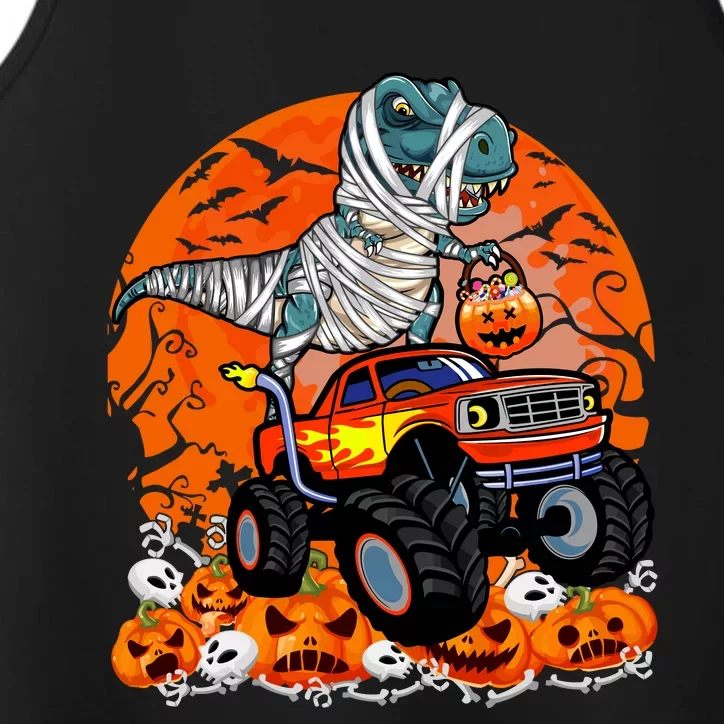 Jack O Lantern Pumpkin Monster Truck Halloween Costume Performance Tank