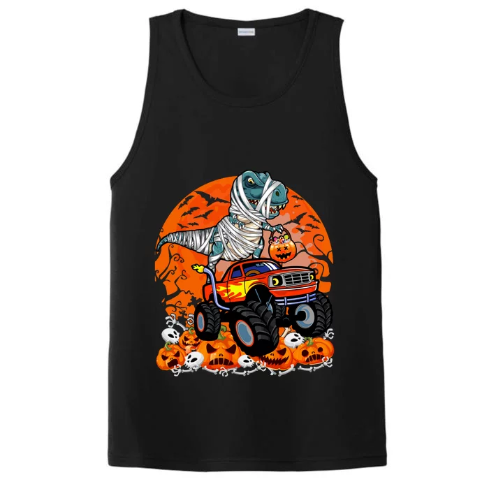 Jack O Lantern Pumpkin Monster Truck Halloween Costume Performance Tank