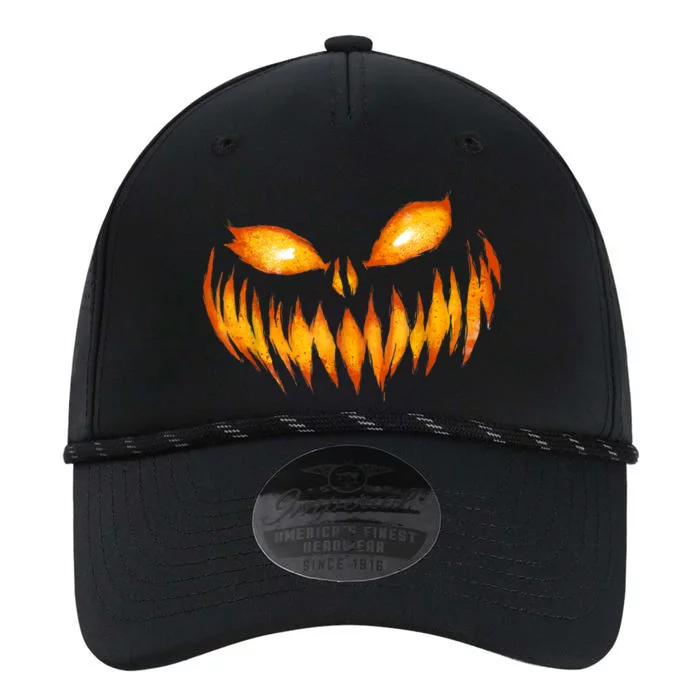 Jack O Lantern Scary Carved Pumpkin Face Halloween Performance The Dyno Cap