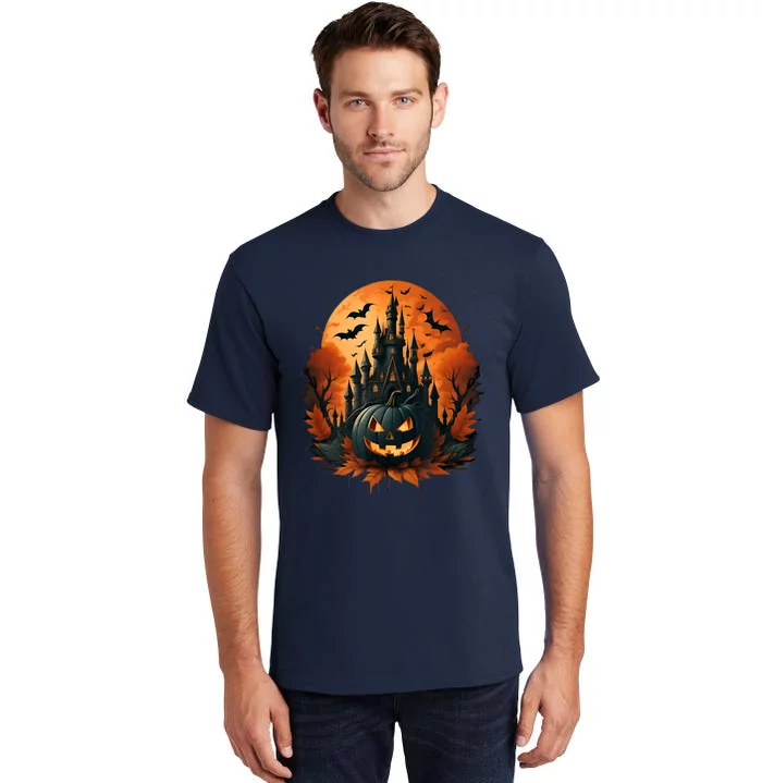 Jack O Lantern Face | Halloween Pumpkin | Spooky Tall T-Shirt