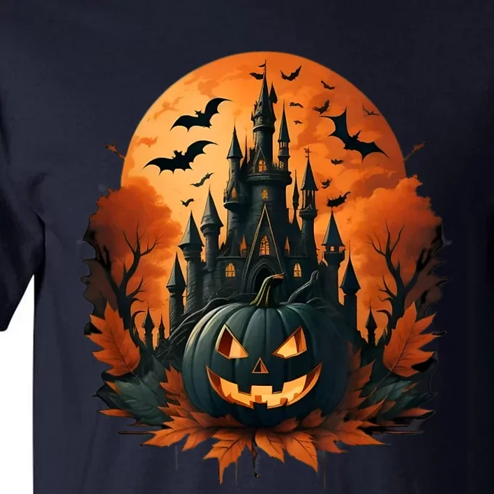 Jack O Lantern Face | Halloween Pumpkin | Spooky Tall T-Shirt