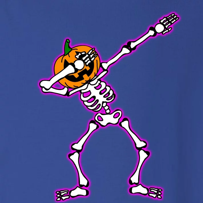 Jack O Lantern Dabbing Pumpkin Halloween Dab Skeleton Funny Gift Toddler Long Sleeve Shirt