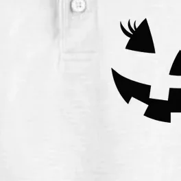 Jack O Lantern Face Pumpkin Eyelashes Hallowen Costume Funny Dry Zone Grid Performance Polo