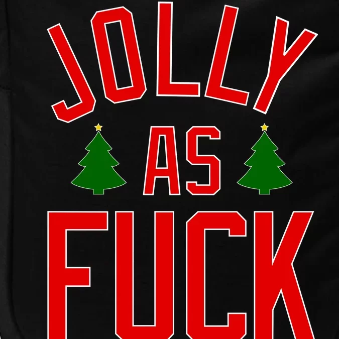 Jolly AF Funny Christmas Impact Tech Backpack