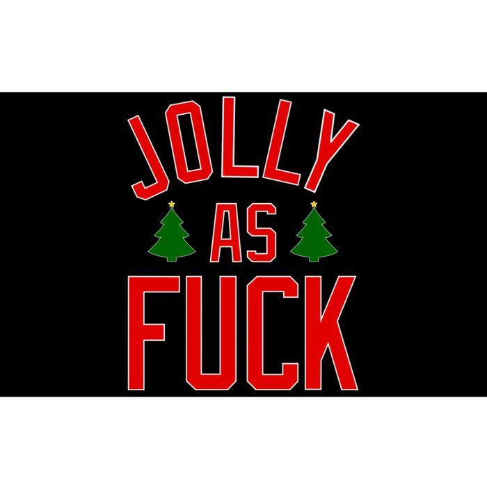 Jolly AF Funny Christmas Bumper Sticker