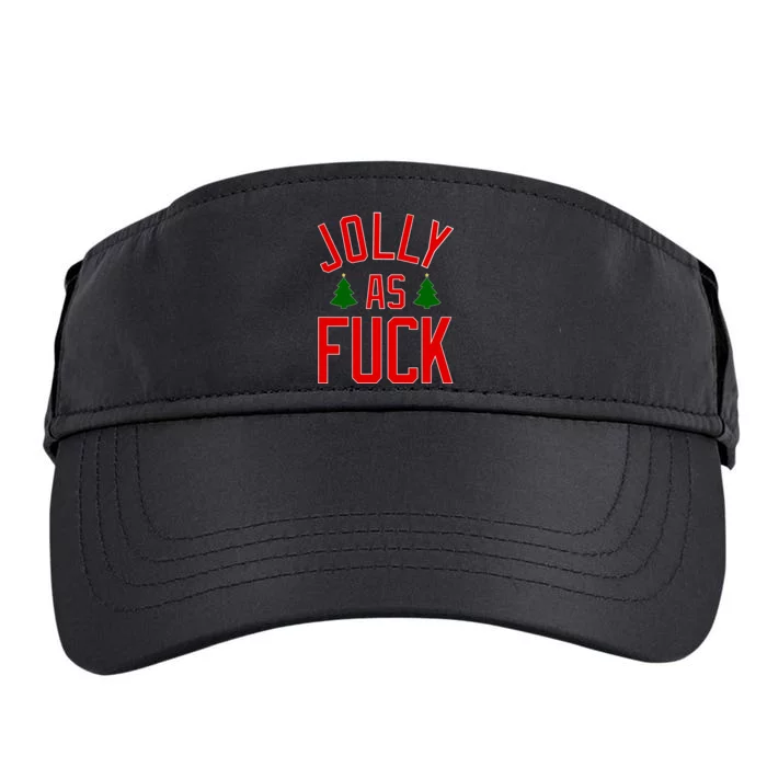 Jolly AF Funny Christmas Adult Drive Performance Visor