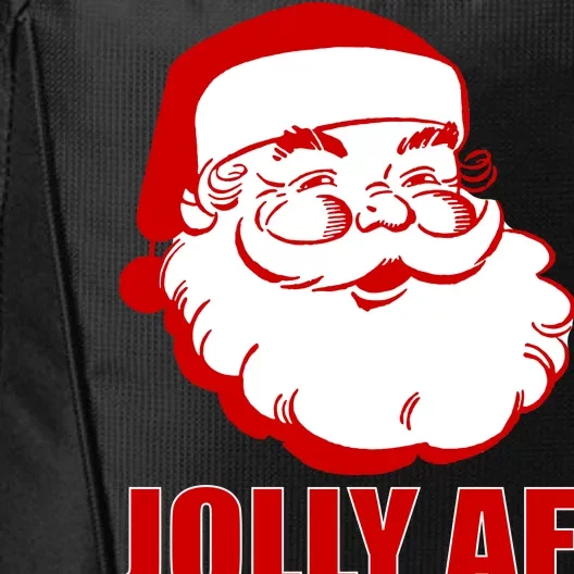 Jolly AF Santa Christmas City Backpack