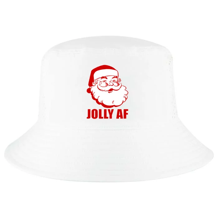 Jolly AF Santa Christmas Cool Comfort Performance Bucket Hat