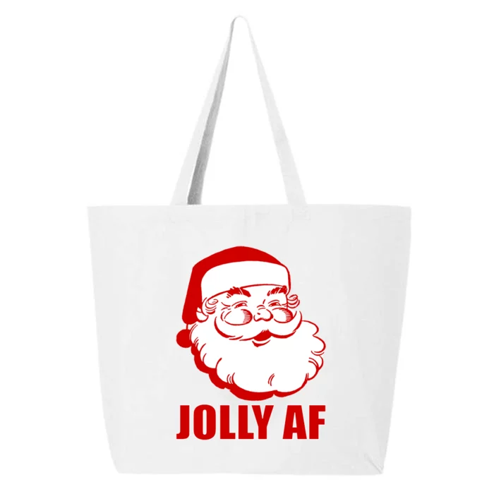 Jolly AF Santa Christmas 25L Jumbo Tote