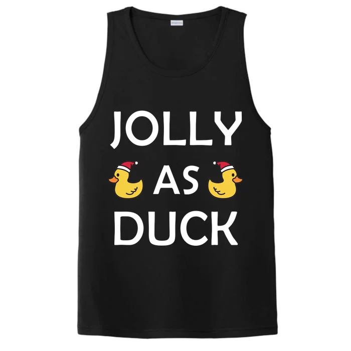 Jolly As Duck Performance Tank