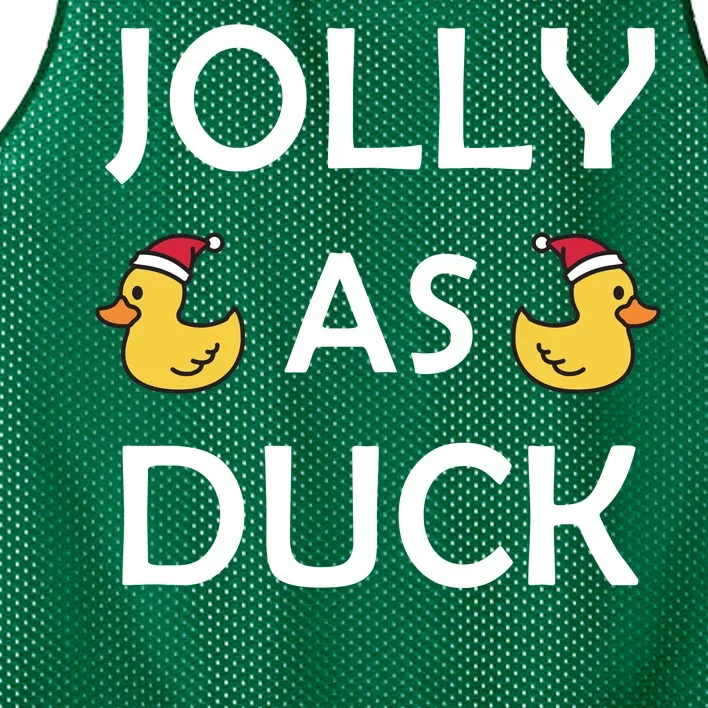 Jolly As Duck Mesh Reversible Basketball Jersey Tank