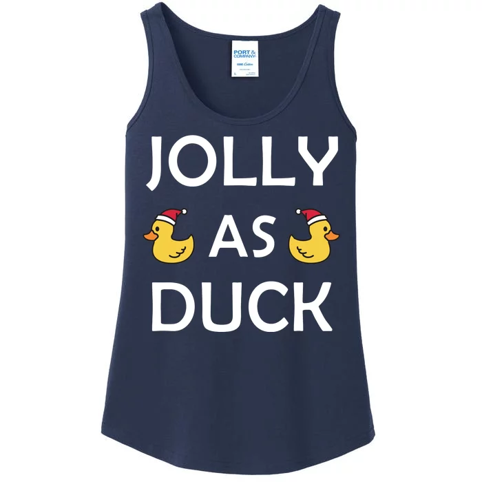 Jolly As Duck Ladies Essential Tank