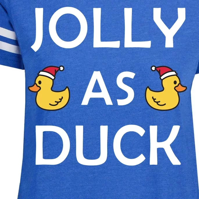 Jolly As Duck Enza Ladies Jersey Football T-Shirt