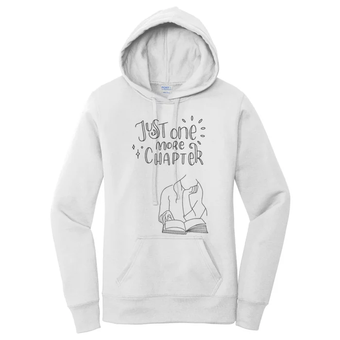 Just One More Chapter Women's Pullover Hoodie