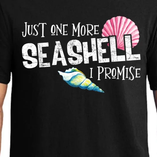 Just One More Seashell I Promise Beach Conch Collector Pajama Set