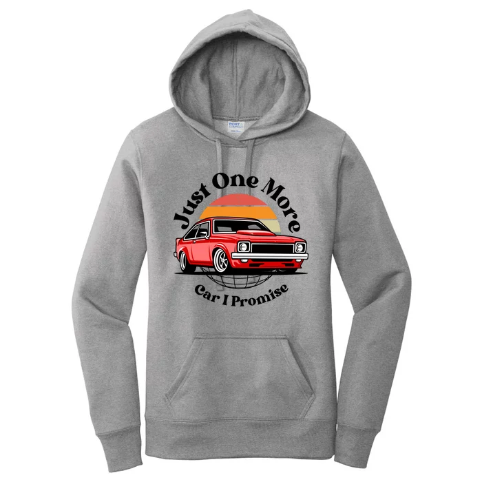 Just One More Car I Promise Women's Pullover Hoodie