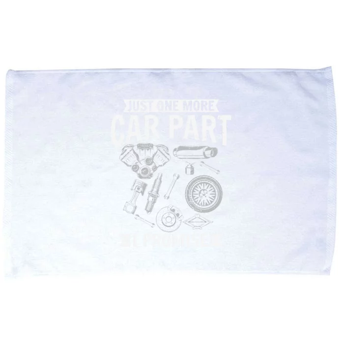 Just one more Car Part I promise Wheel Auto Engine Garage Microfiber Hand Towel