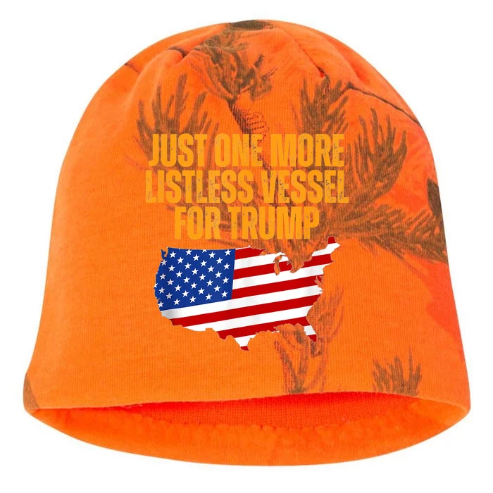 Just One More Listless Vessel For Trump Kati - Camo Knit Beanie