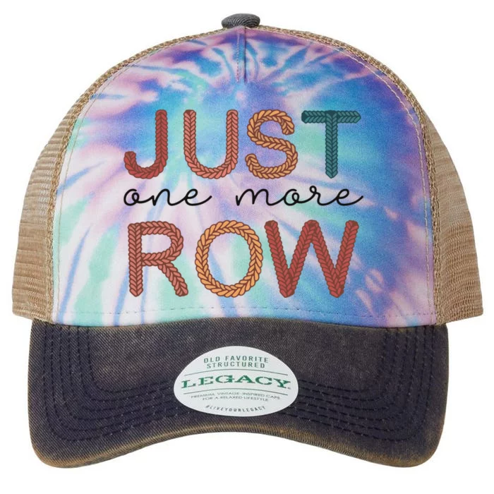 Just One More Row Yarn Legacy Tie Dye Trucker Hat