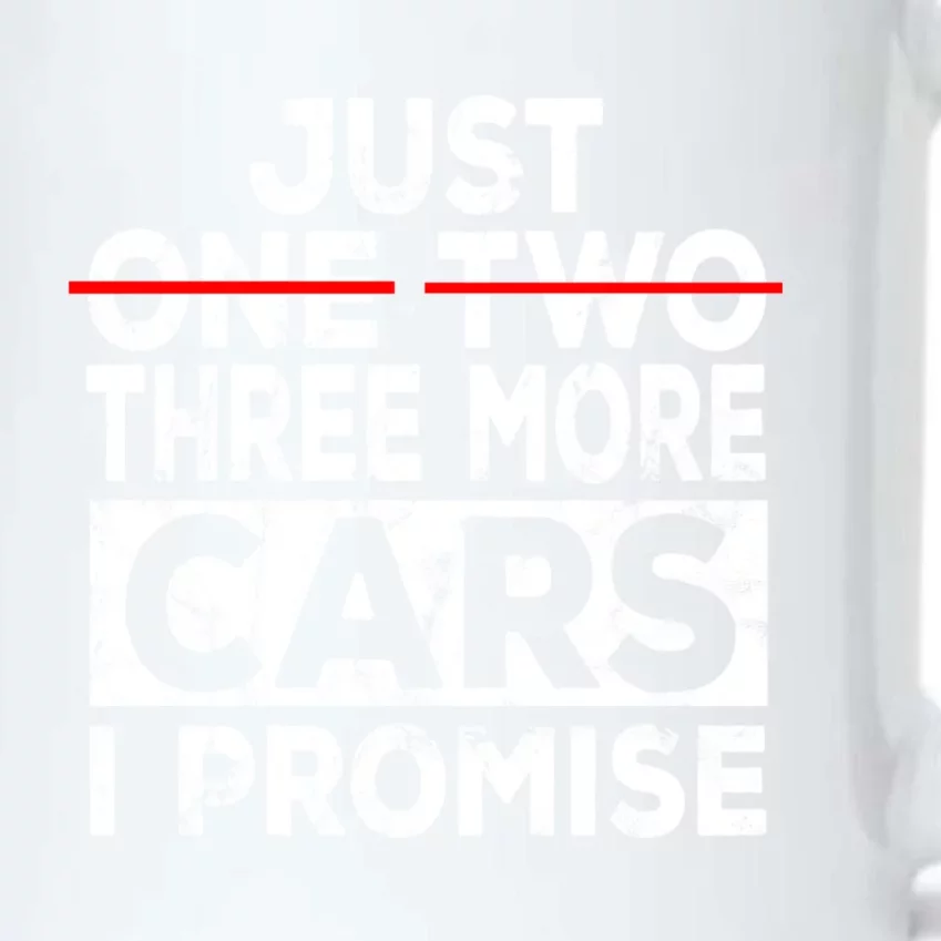 Just One More Car I Promise Mechanic Gift Car Lover Garage Black Color Changing Mug