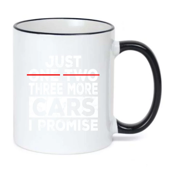 Just One More Car I Promise Mechanic Gift Car Lover Garage Black Color Changing Mug