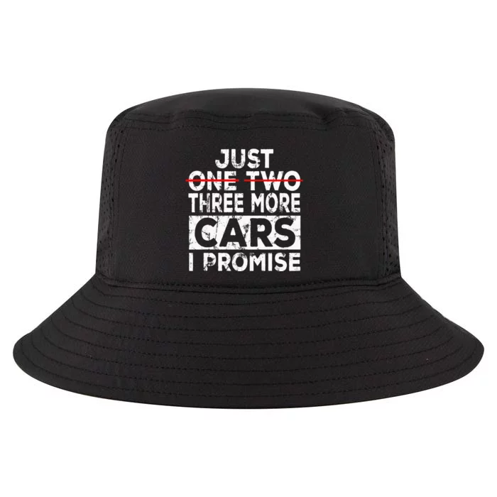 Just One More Car I Promise Mechanic Gift Car Lover Garage Cool Comfort Performance Bucket Hat