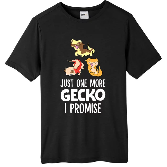 Just One More Crested Gecko I Promise Crested Gecko Owner ChromaSoft Performance T-Shirt