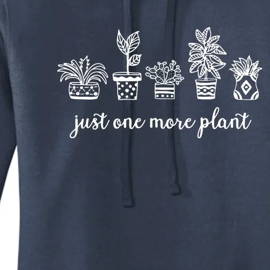 Just One More Plant Women's Pullover Hoodie