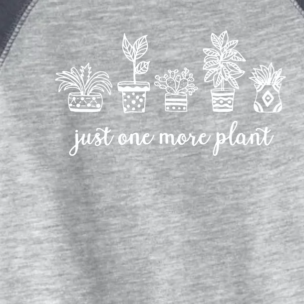 Just One More Plant Toddler Fine Jersey T-Shirt