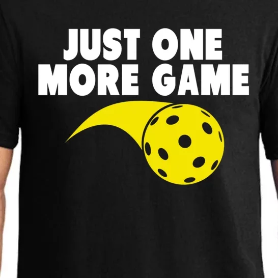 Just One More Game Pickleball Gift Pajama Set