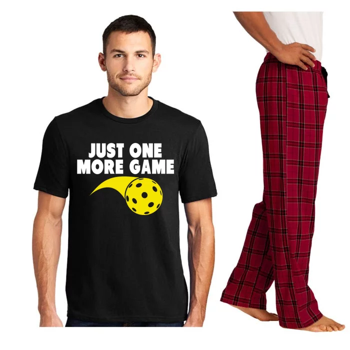 Just One More Game Pickleball Gift Pajama Set