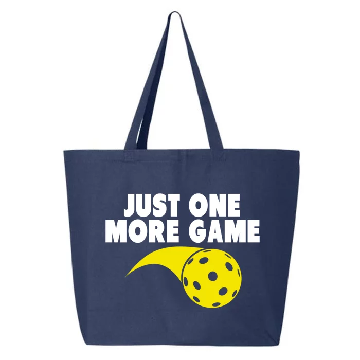 Just One More Game Pickleball Gift 25L Jumbo Tote