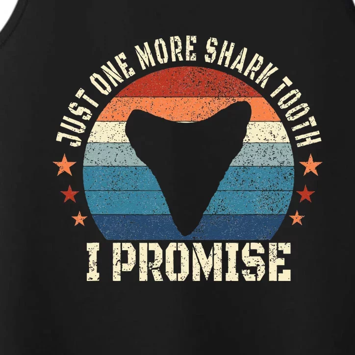 Just One More Shark Teeth I Promise Fossil Hunter Performance Tank