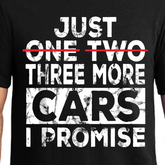 Just One More Car I Promise Mechanic Gift Car Lover Garage Pajama Set